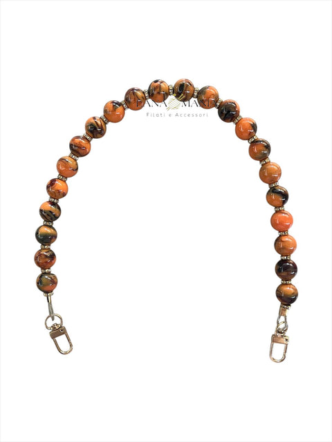 CATENA PER BORSA QUEEN ARANCIONE