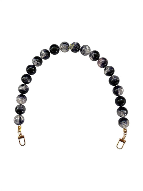 CATENA PER BORSA PEARL NERA