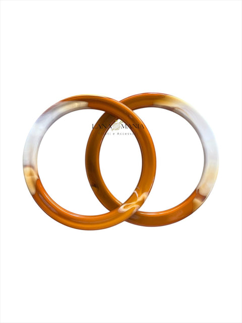 COPPIA DI MANICI SHADOW CARAMELLO