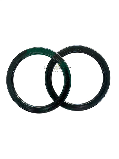 COPPIA DI MANICI SHADOW VERDE SCURO