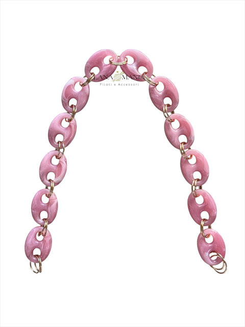 CATENA PER BORSA GLAM ROSA