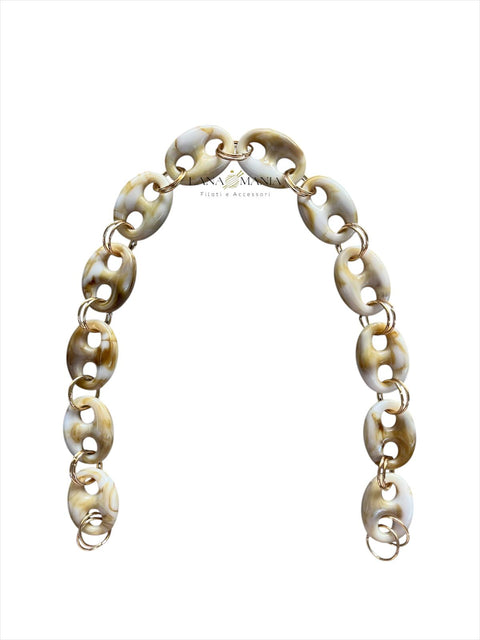 CATENA PER BORSA GLAM CAPPUCCINO