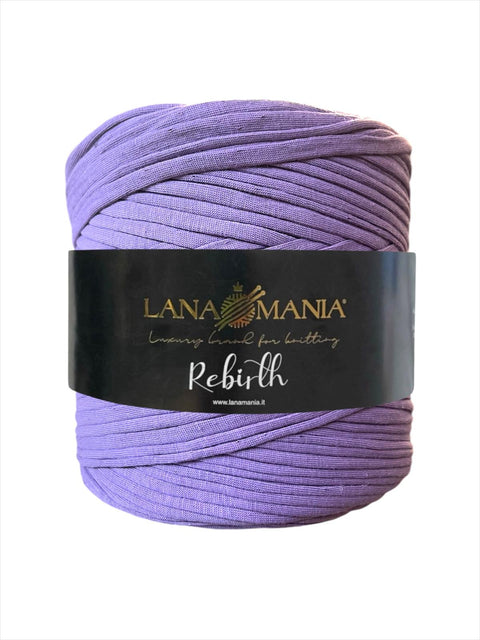 FETTUCCIA RICICLATA REBIRTH LILLA SCURO