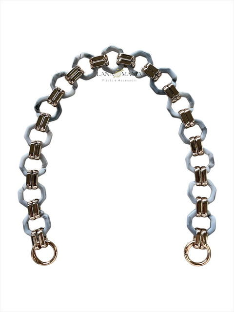 CATENA PER BORSA CHIC GRIGIO