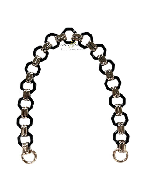 CATENA PER BORSA CHIC NERO