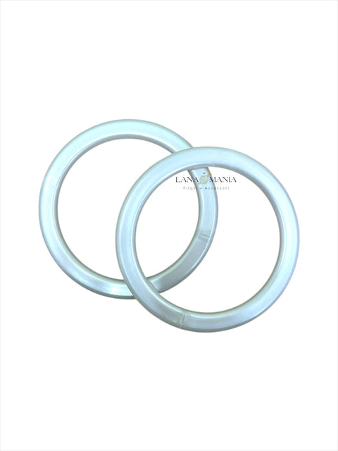 Coppia di manici in plastica 12,5cm