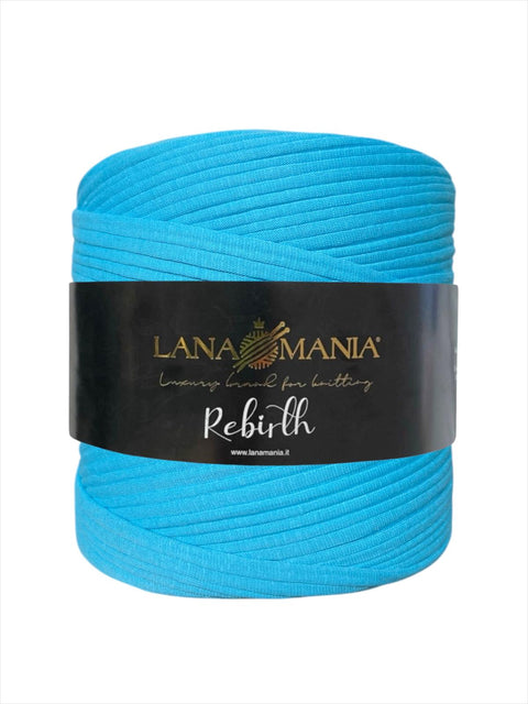 FETTUCCIA RICICLATA REBIRTH CELESTE