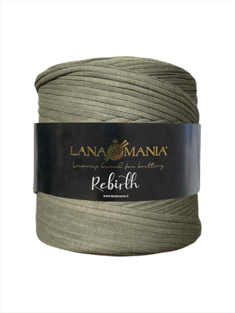 FETTUCCIA RICICLATA REBIRTH VERDE MILITARE SCURO