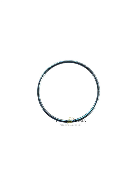 CERCHIO IN METALLO ARGENTO 6CM