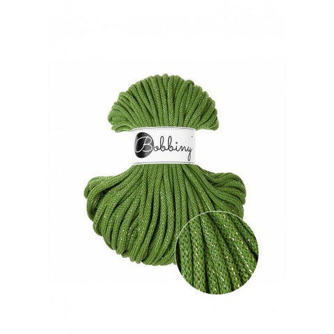 BOBBINY PREMIUM SHINY MOSS GREEN 5MM 50M