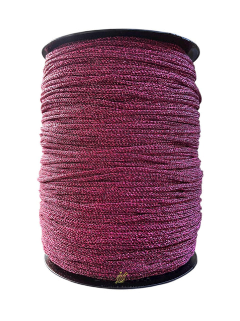 CORDINO THAI LUREX FIREFLY FUXIA