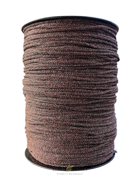CORDINO THAI LUREX FIREFLY MARRONE