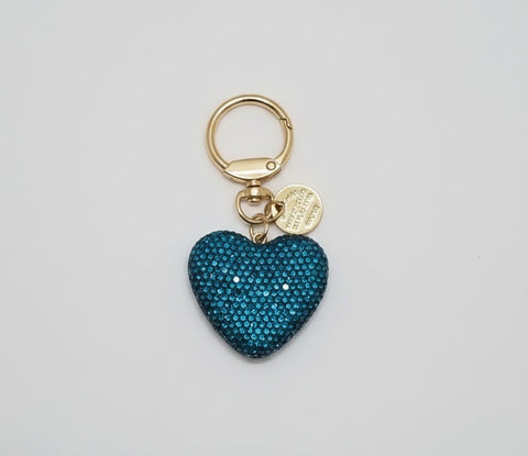 Charm per borse cuore strass