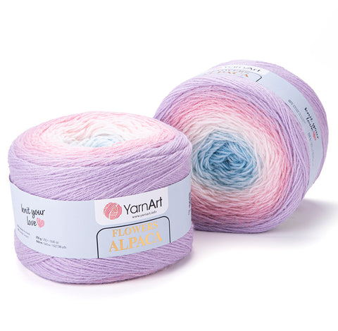 YarnArt Flowers Alpaca - 20% alpaca 80% acrilico