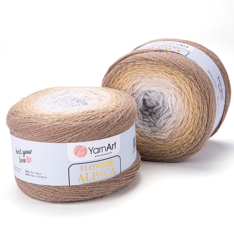 YarnArt Flowers Alpaca - 20% alpaca 80% acrilico