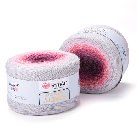 YarnArt Flowers Alpaca - 20% alpaca 80% acrilico