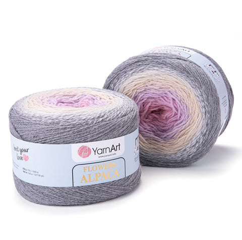 YarnArt Flowers Alpaca - 20% alpaca 80% acrilico
