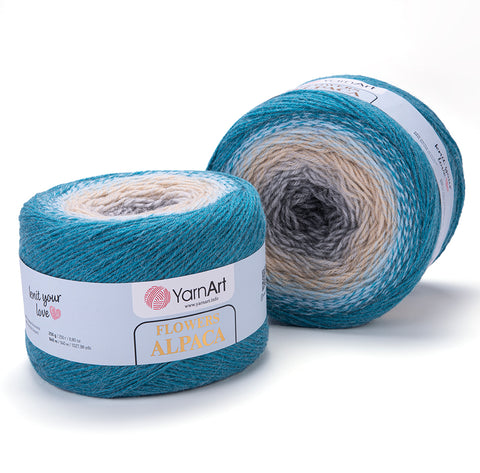 YarnArt Flowers Alpaca - 20% alpaca 80% acrilico
