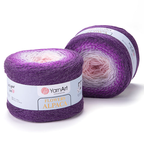 YarnArt Flowers Alpaca - 20% alpaca 80% acrilico
