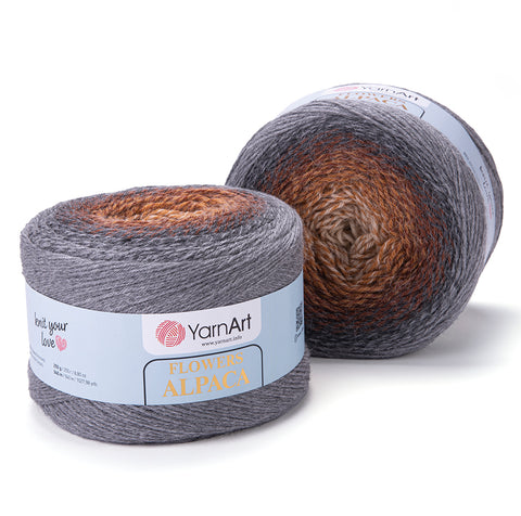 YarnArt Flowers Alpaca - 20% alpaca 80% acrilico
