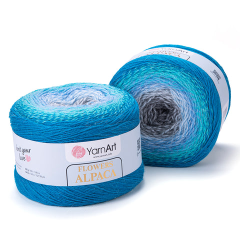 YarnArt Flowers Alpaca - 20% alpaca 80% acrilico