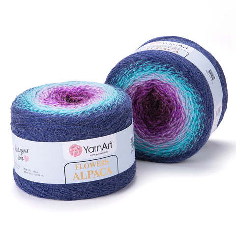 YarnArt Flowers Alpaca - 20% alpaca 80% acrilico