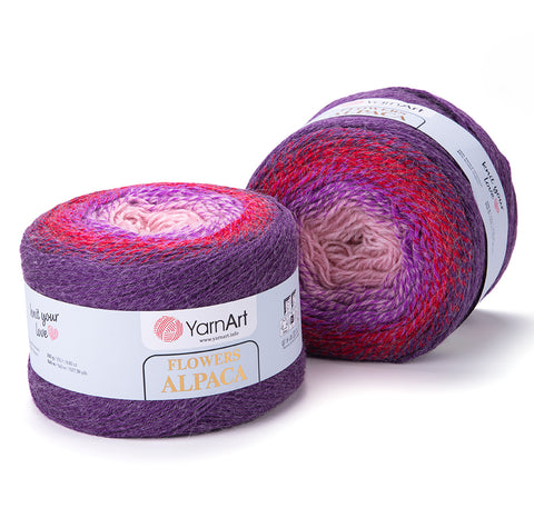 YarnArt Flowers Alpaca - 20% alpaca 80% acrilico