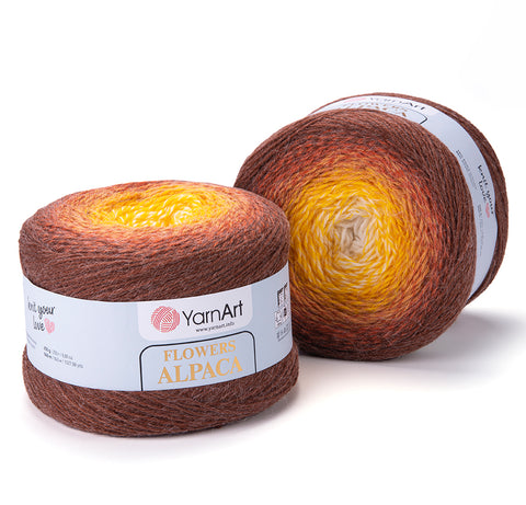 YarnArt Flowers Alpaca - 20% alpaca 80% acrilico