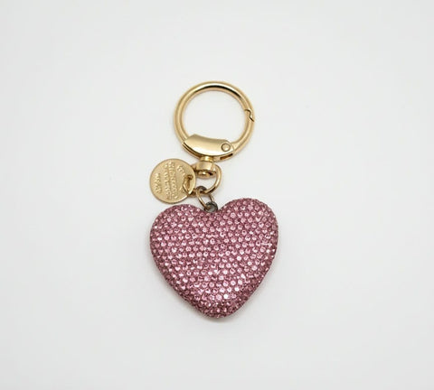 Charm per borse cuore strass
