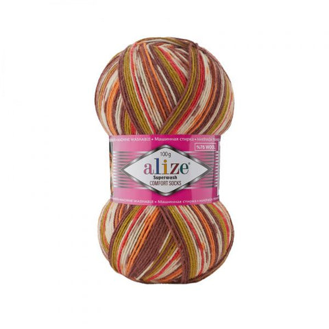 Alize Superwash Comfort Socks - misto lana