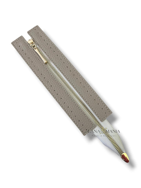30cm Faux Leather Bag Zipper
