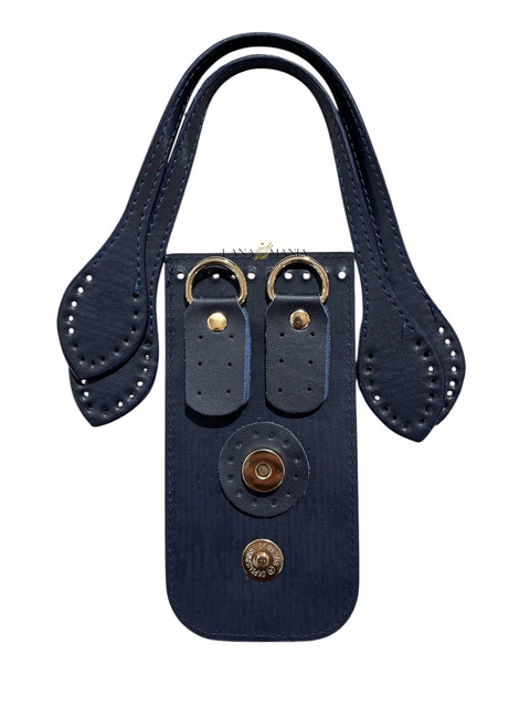 Kit per borsa: manici + patella + chiusura + laterali