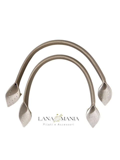 MANICI PER BORSA IN ECOPELLE 42CM