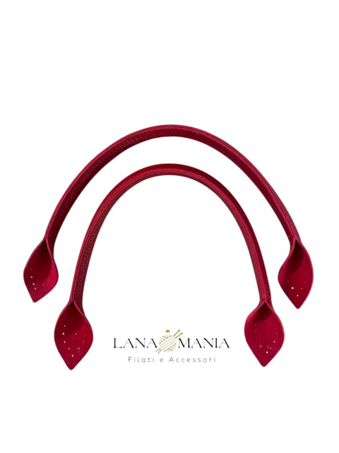 MANICI PER BORSA IN ECOPELLE 42CM