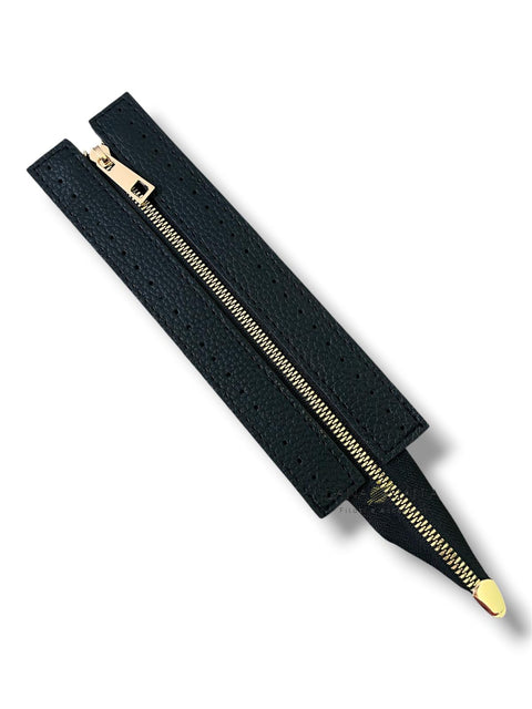 30cm Faux Leather Bag Zipper