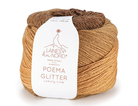 Laines Du Nord Poema Glitter - lurex wool blend