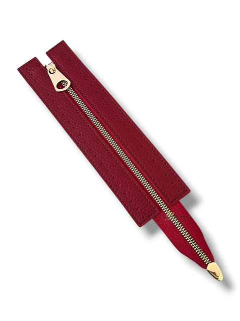 30cm Faux Leather Bag Zipper