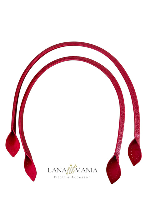 MANICI PER BORSA IN ECOPELLE 70CM