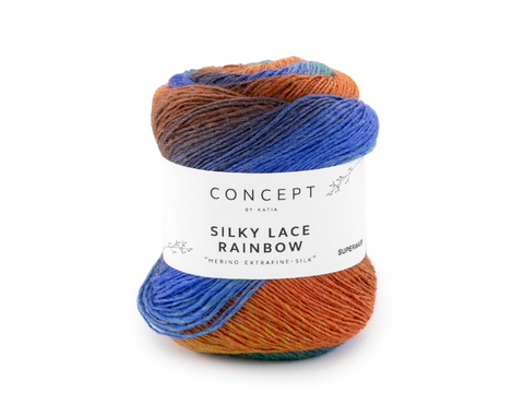 Katia Silky Lace Rainbow - misto lana