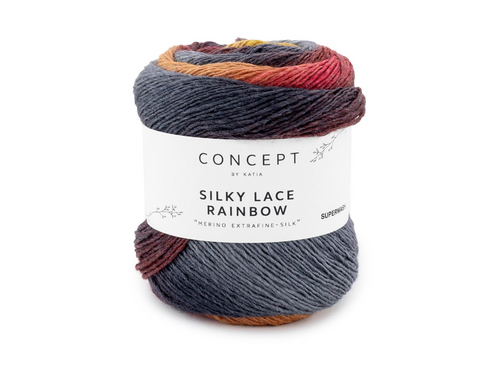 Katia Silky Lace Rainbow - misto lana
