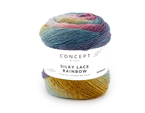 Katia Silky Lace Rainbow - misto lana