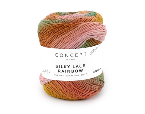 Katia Silky Lace Rainbow - misto lana
