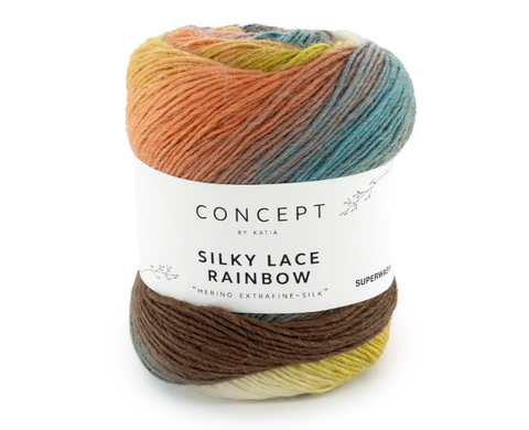 Katia Silky Lace Rainbow - misto lana
