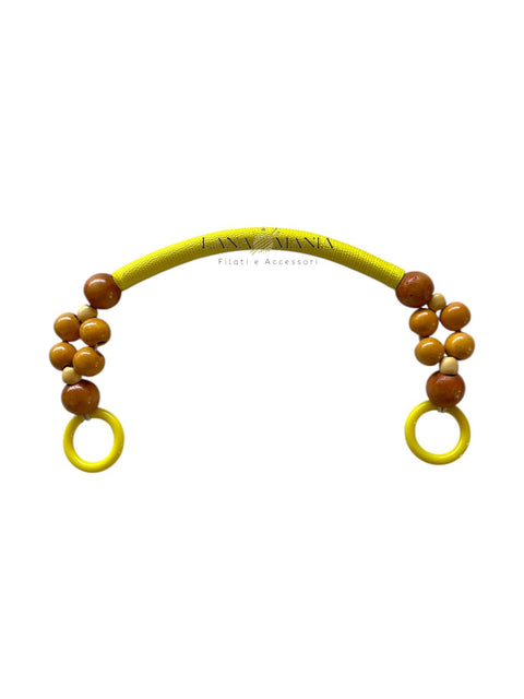 Manico in legno e stoffa 45cm