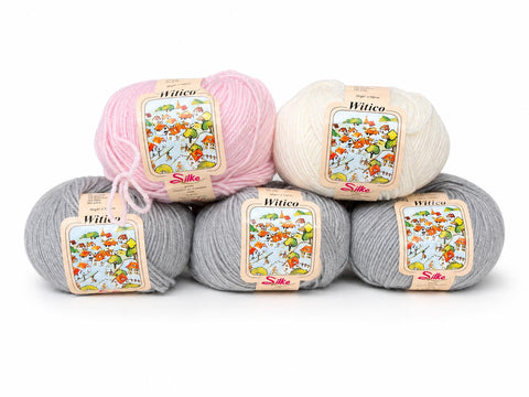 Set Witico Misto Lana - 5 pezzi da 50g