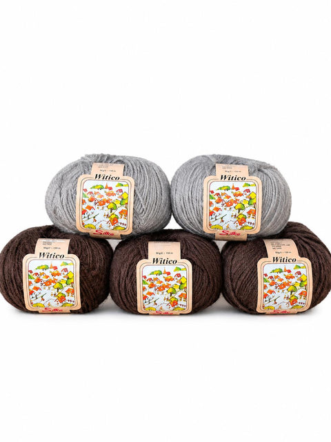 Set Witico Misto Lana - 5 pezzi da 50g