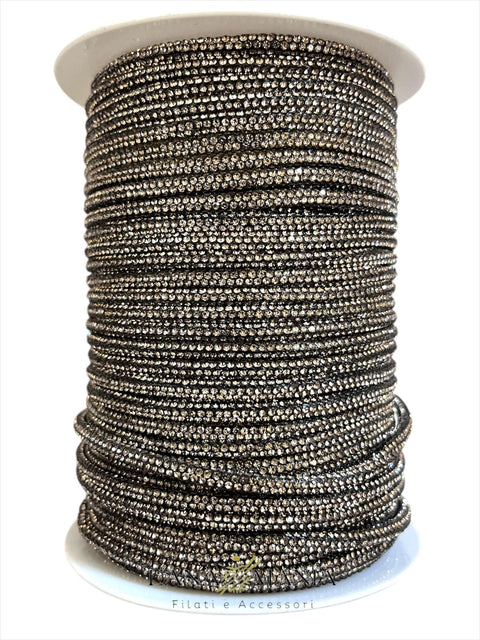 Cordino strass - 10 metri