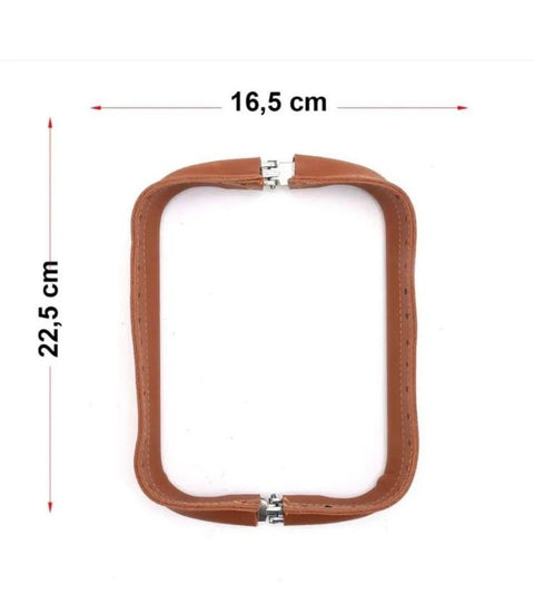 Chiusura a molla con rivestimento in ecopelle