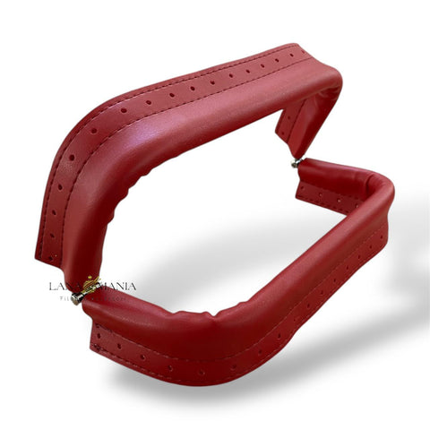 Chiusura a molla con rivestimento in ecopelle