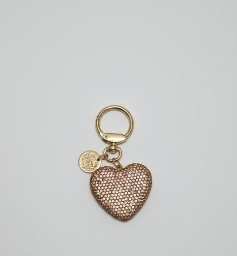 Charm per borse cuore strass